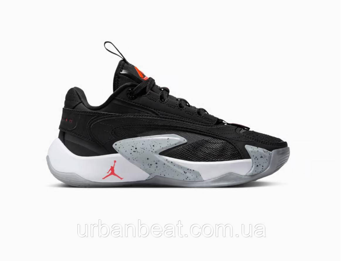 Чоловічі баскетбольні кросівки Jordan Luka 2 Signal Black/Red/Oreo, фото 1