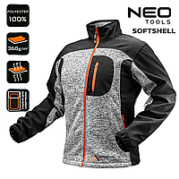 Трикотажна кофта робоча чоловіча NEO Softshell розмір XXXL/58 (81-555-XXXL)