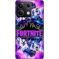 Силіконовий чохол бампер для Xiaomi Redmi Note 14S з малюнком Fortnite Marvel Фортнайт Марвел