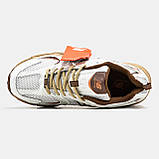 Жіночі кросівки New Balance 530 White Beige Brown, білі шкіряні кросівки нью беленс 530 ню беланс NB 530 нб, фото 8