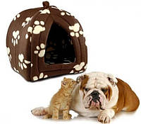 Мягкий домик для собак и кошек Pet Hut мягкий домик для собак и кошек флисовый