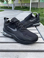 Кросівки Nike Air Max 270 REACT (чорні) Отличное качество Размер 44 (27.5 см)