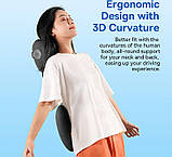 Подушка автомобільна Baseus ComfortRide C20036401111-00, чорна, фото 8