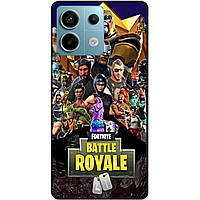 Силіконовий чохол бампер для Xiaomi Redmi Note 13 Pro 5G з малюнком Фортнайт Fortnite