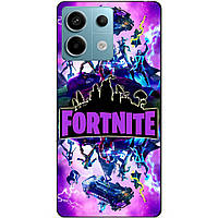 Силіконовий чохол бампер для Xiaomi Redmi Note 13 Pro 5G з малюнком Fortnite Marvel Фортнайт Марвел