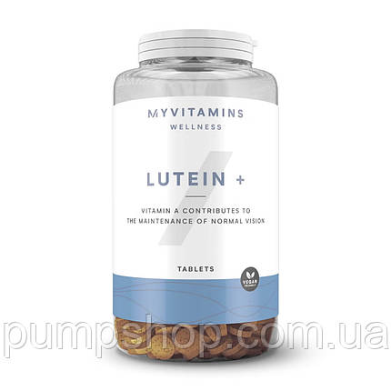 Лютеин MyProtein Lutein+ 10 мг 90 таб., фото 1