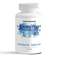 Л - карнітин тартрат ( l-carnitine) 1500 мг. bionic nutrition 240