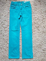 Блакитні яскраві тонкі джинси || garcia jeans || розмір s