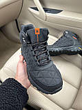 Зимові чоловічі черевики Merrell Tracking Black Orange Winter (з хутром) ALL14570, фото 9
