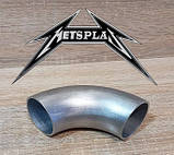 Відвід нержавіючий 70*2мм 90˚AISI 304 DIN 11850, фото 2