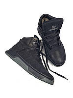 Чоловічі кросівки Adidas Yeezy Boost 500 High Black WInter (з хутром) ALL09684