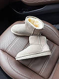 Жіночі угги UGG Mini Beige Lacquer ALL14566, фото 4