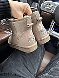 Жіночі угги UGG Mini Beige Lacquer ALL14566, фото 7