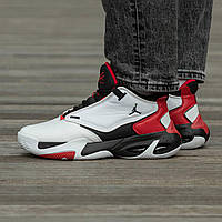 Мужские кроссовки Air Jordan Max Aura 4 White Black University Red DN3687-106