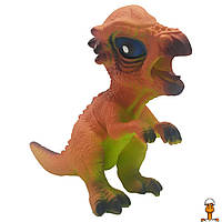 Динозавр интерактивный, c звуковыми эффектами, детская игрушка, вид 4, от 3 лет, Bambi HY538(Brown)