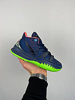 Мужские кроссовки Nike Kyrie 7 Midnight Navy Neon Green Pink "Anime" CQ9326-401