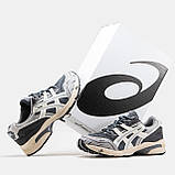 Чоловічі кросівки Asics Gel-1090 Grey Beige White ALL14697, фото 6