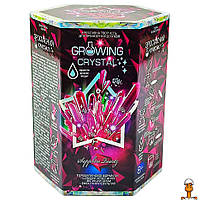 Игровой набор для выращивания кристаллов, growing crystal, детская, сапфир, от 8 лет, Danko Toys GRK-01-08U