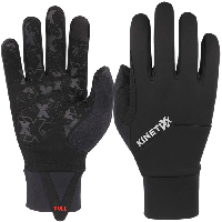 Велоперчатки KinetiXx Logan unisex с пальцами чёрные 8,5