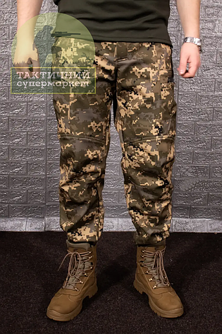 Штани піксель ЗСУ Тактичні softshell, фото 1