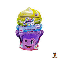 Вязкая масса "fluffy slime", упаковка 500 мл, детская игрушка, фиолетовый, от 5 лет