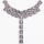 Браслет на ногу украшение в стиле бохо Анклета "Diana" - серебристая Aushal Jewelry, фото 6
