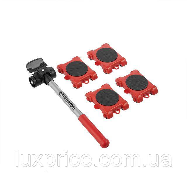 Набір для переміщення меблів 5ед INTERTOOL HP-0010 Luxprice, фото 1