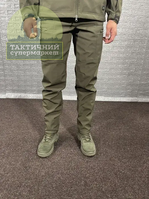 Штани Олива Тактичні softshell