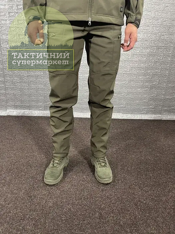 Штани Олива Тактичні softshell, фото 1