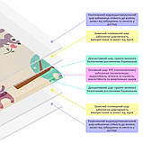 Дитячий складаний розвиваючий термокилимок 150х200х1см "Цирк | Ліс" (270) SW-00000867, фото 6