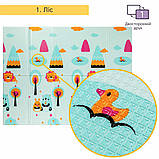 Дитячий складаний розвиваючий термокилимок 150х200х1см "Морський світ | Ліс" (271) SW-00001310, фото 4