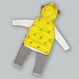 Дитячий костюм трійка "Ведмедик" жовтий 92р. SW-00000612, фото 2