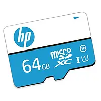 Карта памяти Micro SD HP 64GB microSDXC UHS-I U1 A1 Class 10