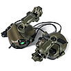 Активні навушники Earmor M32 з кріпленнями чебурашки в кольорі оливкової, фото 3