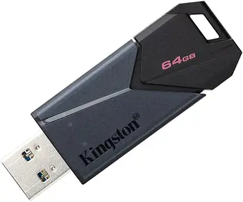 USB накопичувач (флешка) Kingston 64GB DataTraveler Exodia Onix USB 3.2