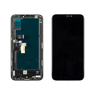 Дисплей APPLE iPhone XS (IPS) (IN CELL) (ASI HD+) (ZY) з чорним тачскріном, фото 1