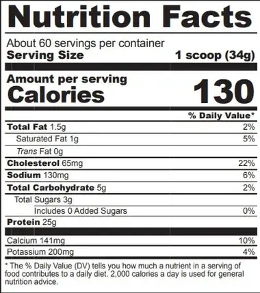 Протеїн багатокомпонентний USN BlueLab 100% Whey Protein Blend 2041 г (60 порц.), фото 3