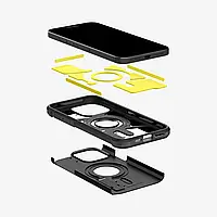 Захисний чохол Spigen Magnetic Tough Armor (MagFit) для Apple iPhone 15 Pro Max, ACS06594, Black, фото 6