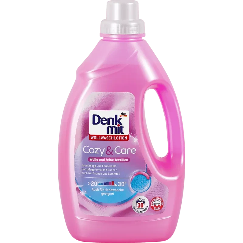 Гель для прання Denkmit Cozy & Care 1.5 л 30 циклів прання, фото 1