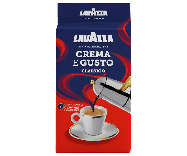 Кава Lavazza Crema e gusto Classico мелена 250 г Польща, фото 1