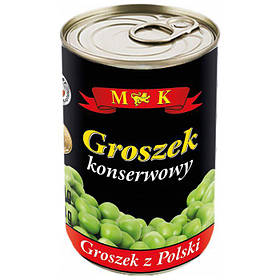 Горошок консервований MK Groszek konserwowy 400 г