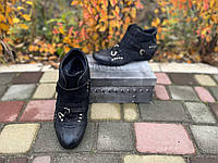 Ботинки мужские зима черные 0627КФМ
