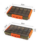 Рибальська коробка для зберігання приманок зі змінними осередками., фото 3