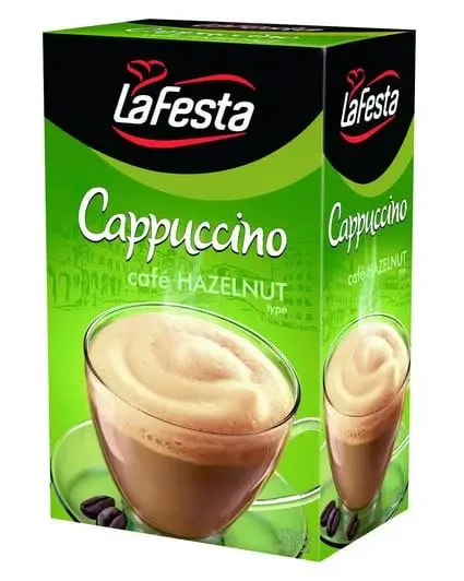 Капучино La Festa Hazelnut 10 шт по 12,5 г, фото 1