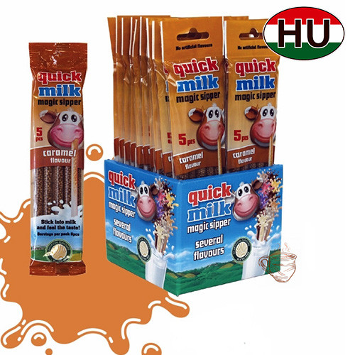 Трубочки для молока Quick Milk Карамель, фото 1
