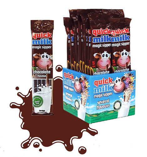 Трубочки для молока Quick Milk Шоколад, фото 1