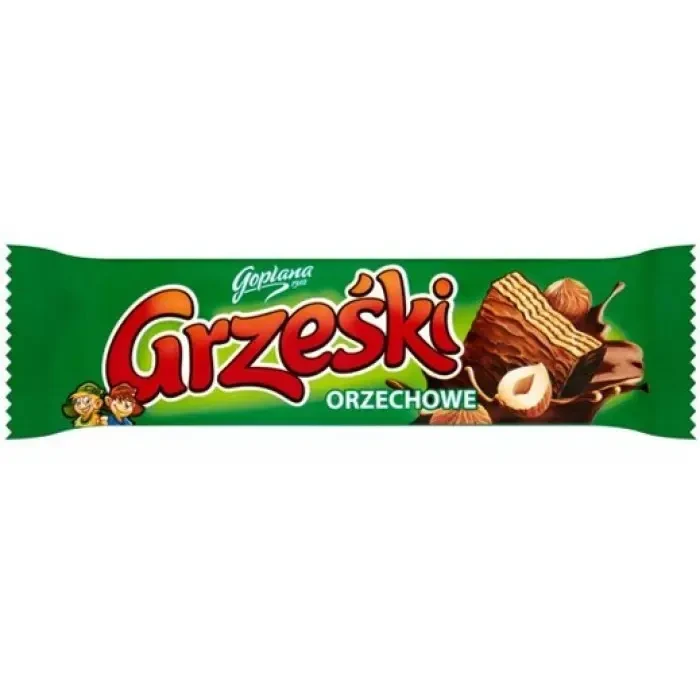 Вафлі Grzeski з горіховим смаком 36 г, фото 1