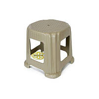 Стілець пластиковий для саду MAXI, низький SNMZ, пісочний, фото 2