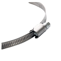 Хомут черв'ячний оцинкована сталь 20-32мм W1 50 шт/уп APRO, фото 3