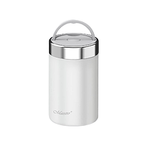 Термос харчовий 750мл білий Maestro MR-1649-75-WHITE, фото 2